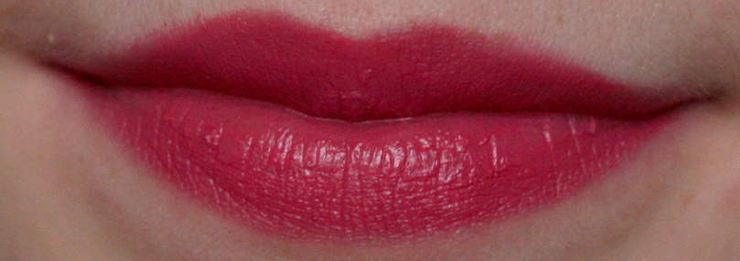 Natural Collection Raspberry Lipstick Lip Swatch