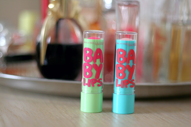 Maybelline Baby Lips Peach Punch & Melon Mania