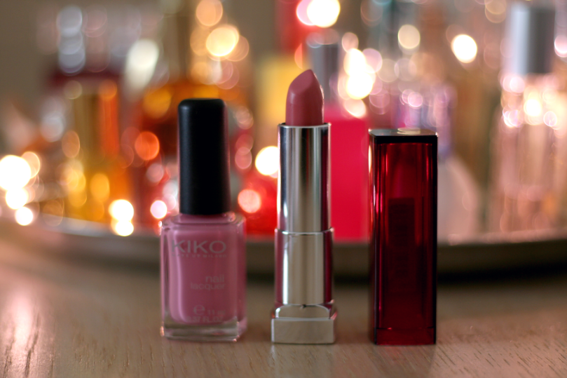 Kiko Nail Polish & Maybelline Lipstick